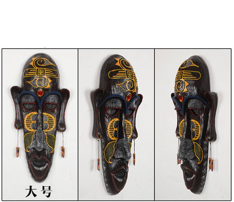[MGT] Europe originality African masks Resin modern Home Hotel Wall Hanging Art Decoration decoration craft ornaments statues