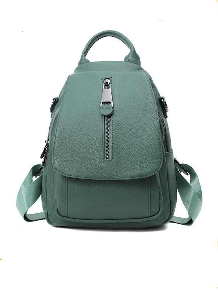 Leather Backpack Leisure